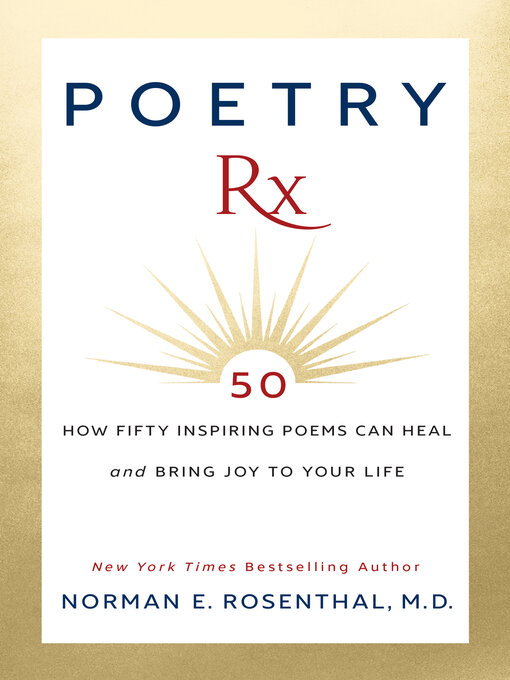 Title details for Poetry Rx by Norman E. Rosenthal - Available